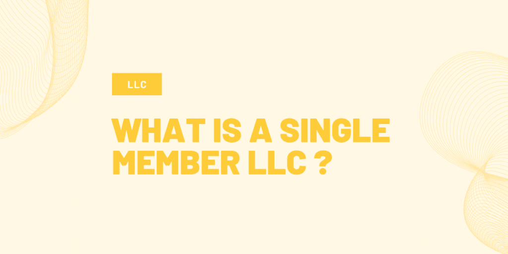 What is a single member LLC