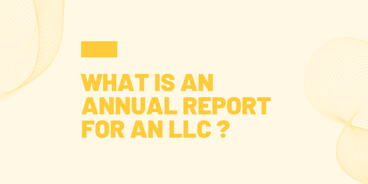 what is an annual report for an llc