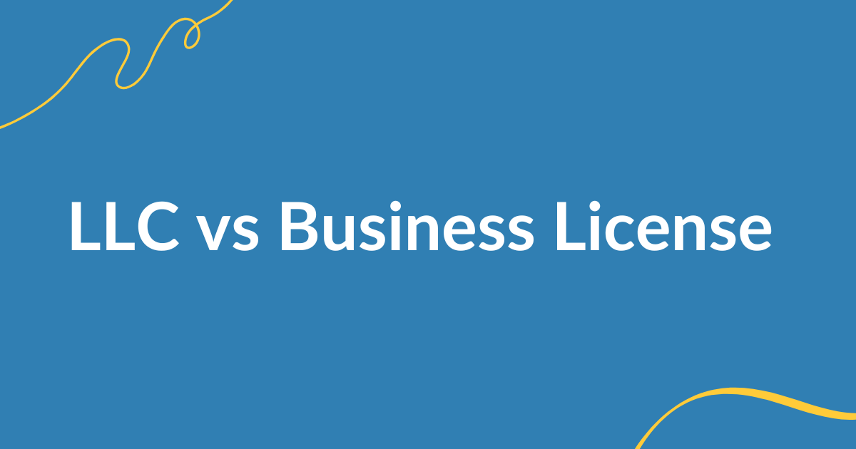 guide llc vs business licence