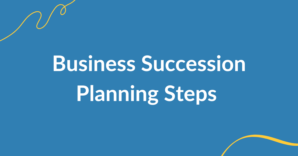 business succession planning steps by steps