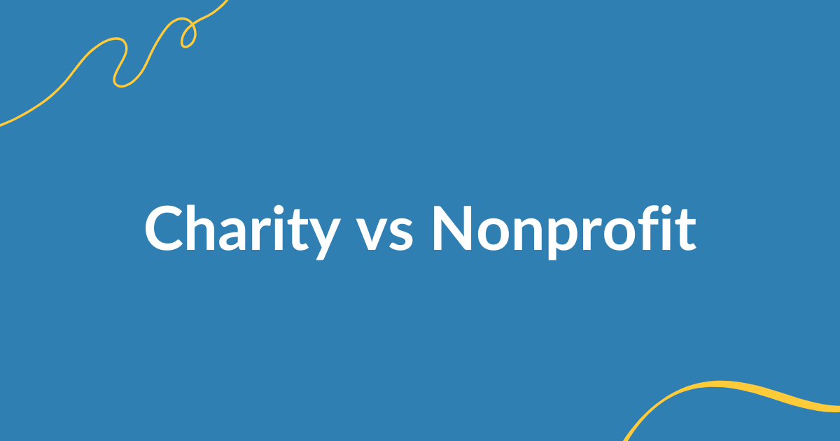 charity vs nonprofit guide 2025