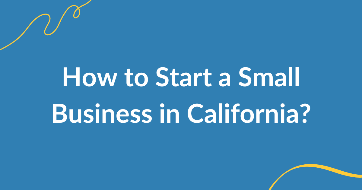 starting small business california