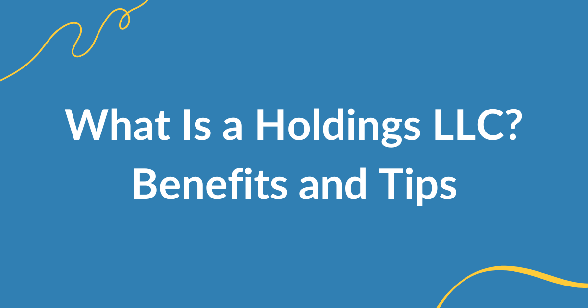 llc holding company guide