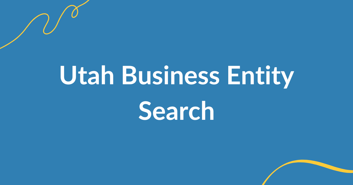 utah business entity search guide