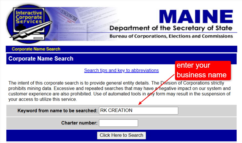 process business name lookup new mexico