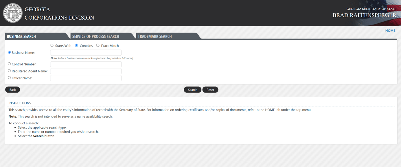 process business name lookup new mexico