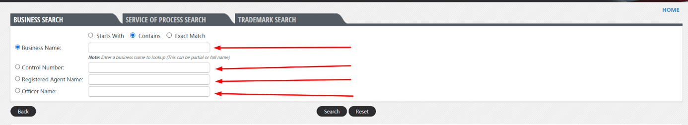 process business name lookup new mexico