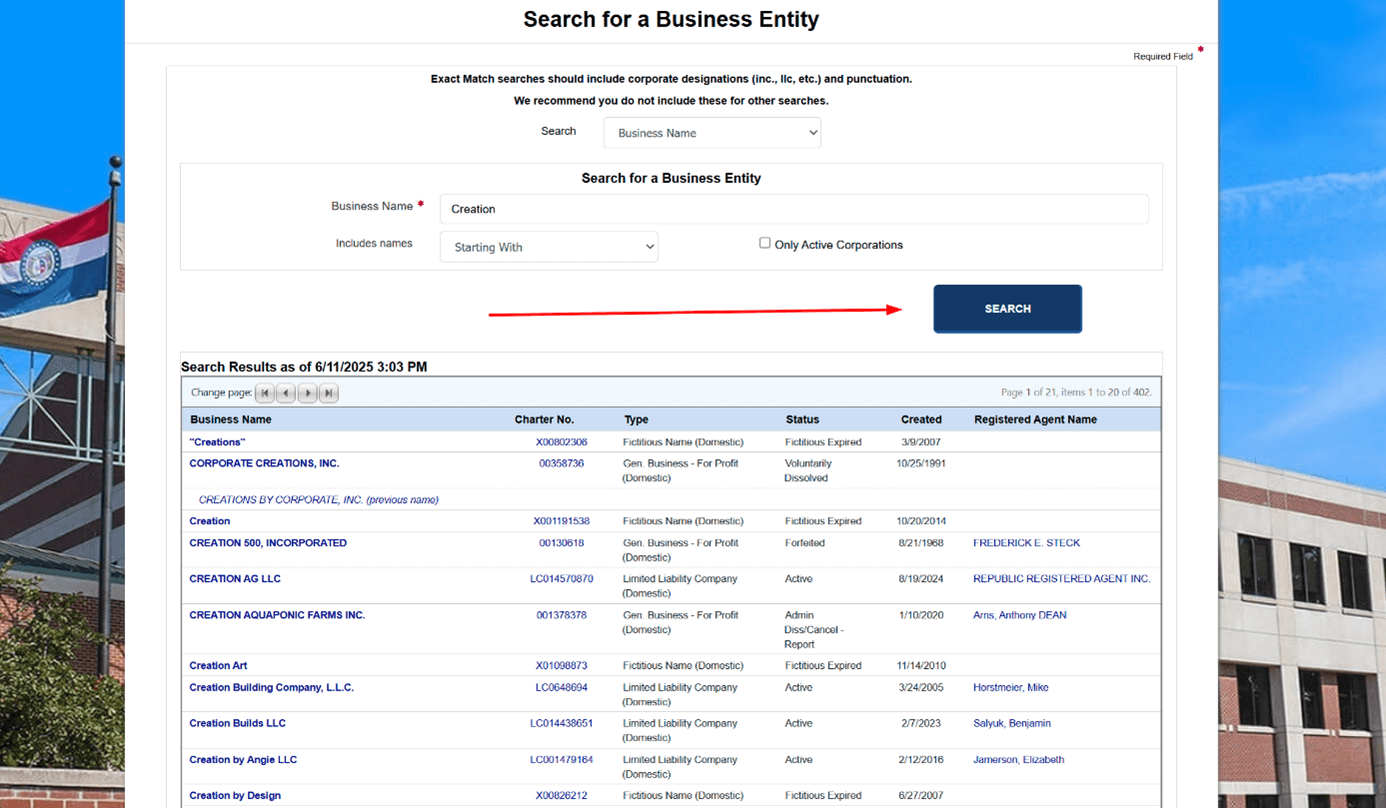 process business name lookup new mexico