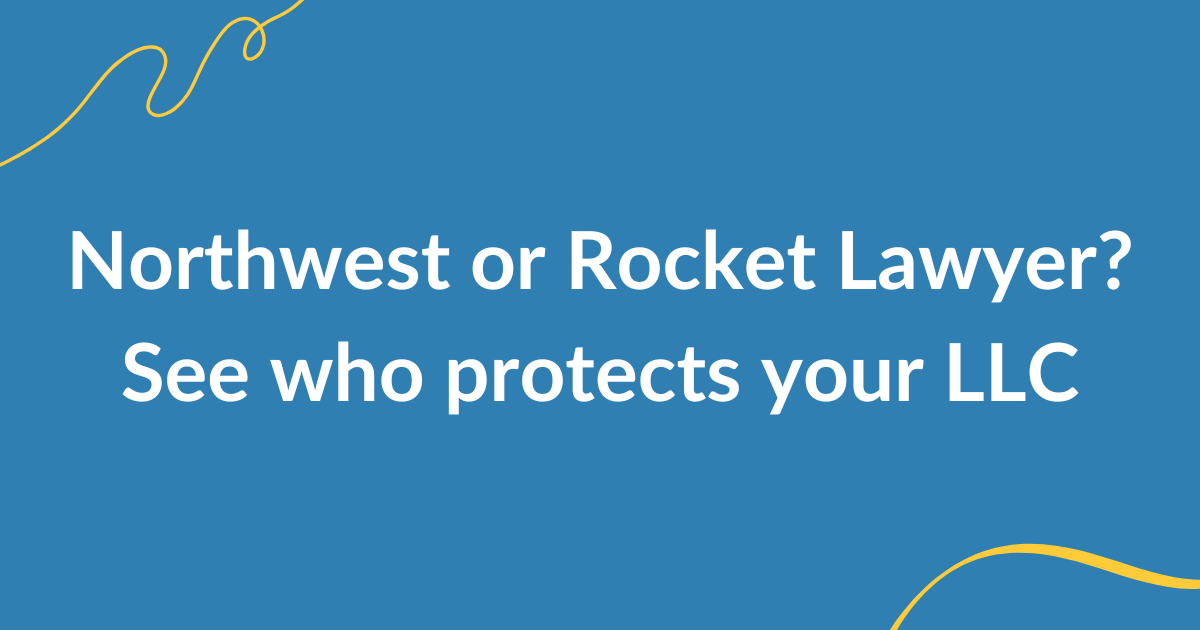 northwest registered agent vs rocket lawyer complete guide