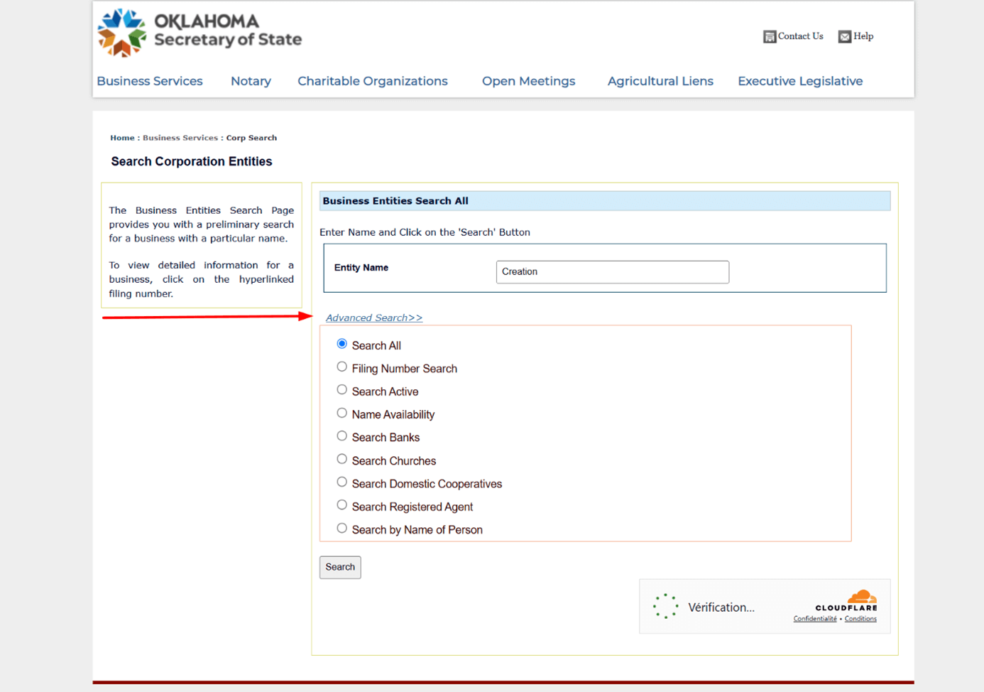 process business name lookup new mexico