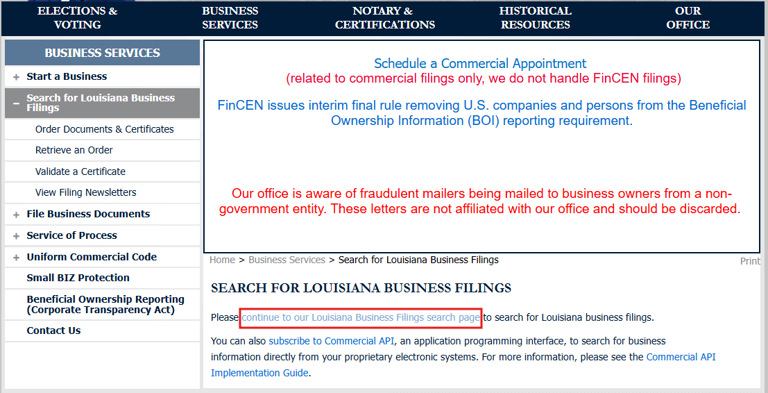 process business name lookup new mexico