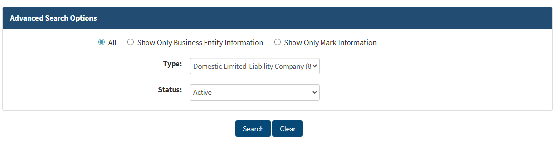 process business name lookup new mexico