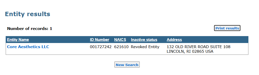 process business name lookup new mexico