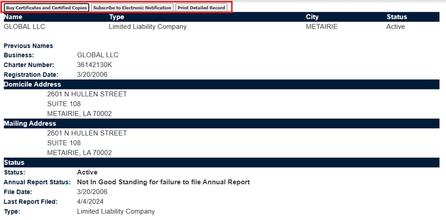 process business name lookup new mexico