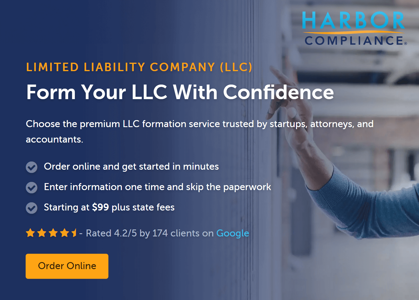 Northwest Registered Agent LLC formation service pricing