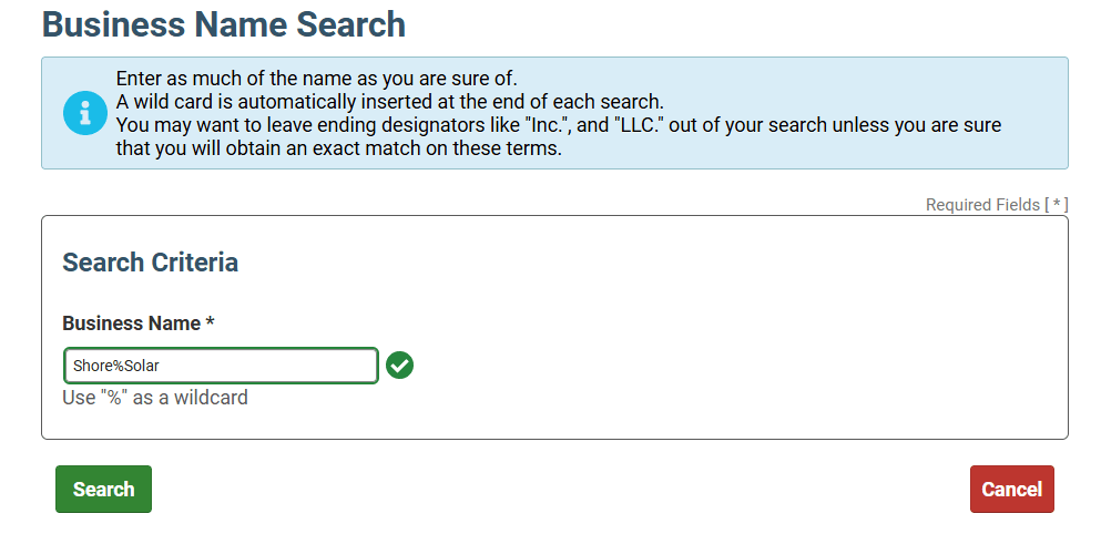 New Jersey Business Search — Name Availability & Records 2