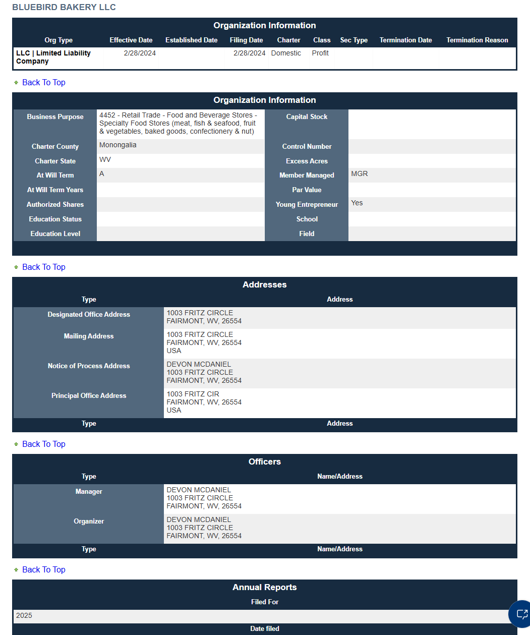 Advanced panel showing Contains, Starts with, and Active entities only filters