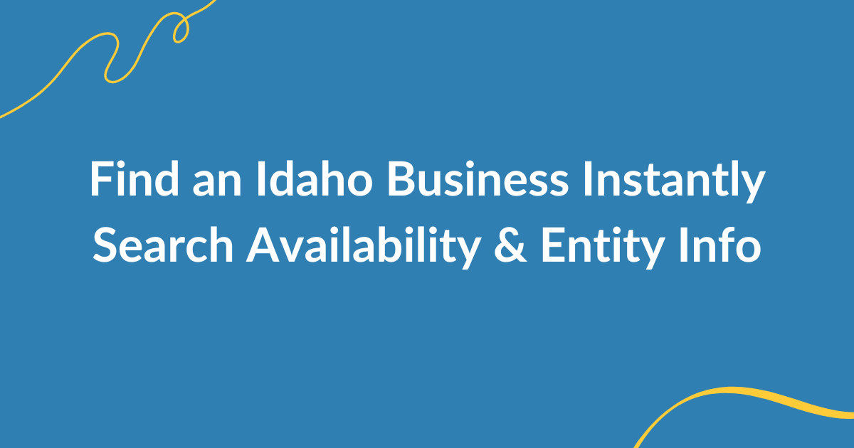 Idaho LLC search guide with step-by-step instructions for 2025