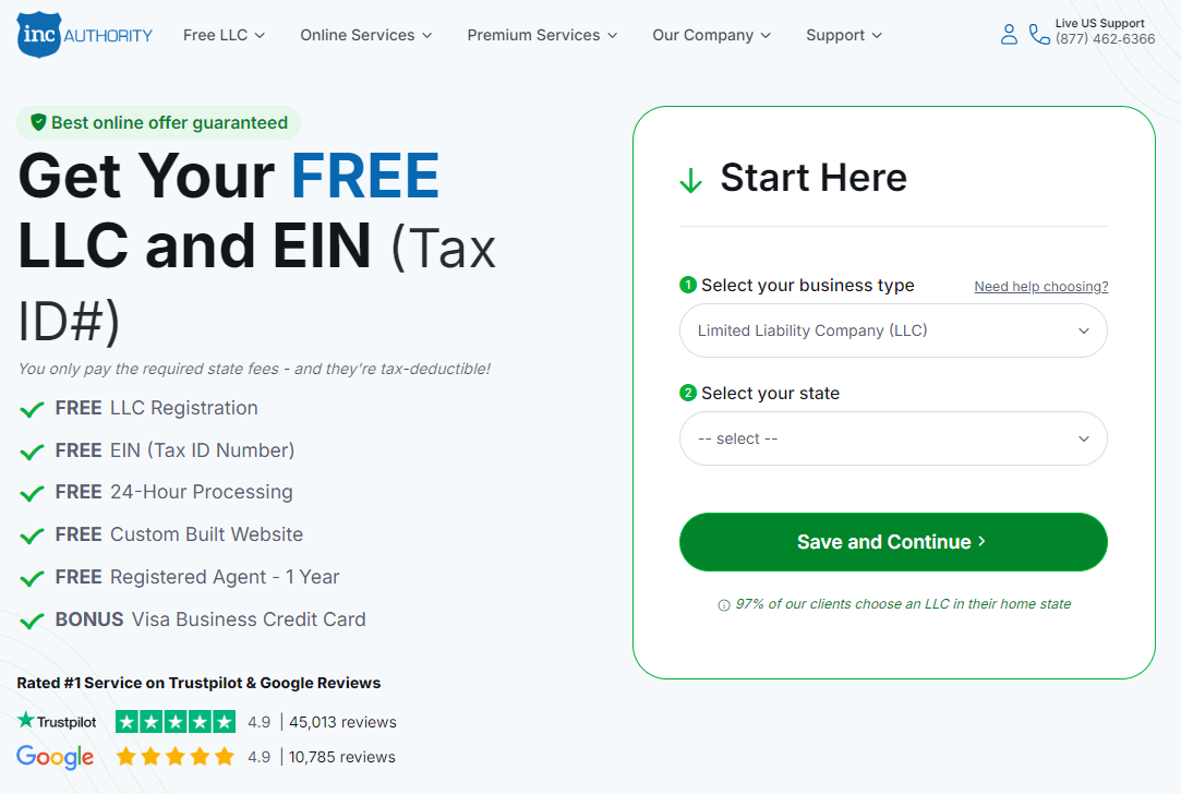 Best LLC Formation Services in Ohio (2026): 12 Providers Compared 11 Inc Authority LLC Service