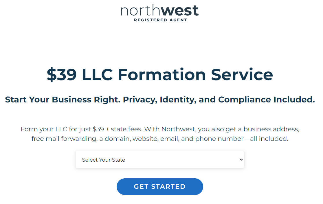 Northwest Registered Agent (NWRA) vs Inc Authority: Complete LLC Formation Comparison (2026) 1 Northwest Registered Agent LLC formation service pricing