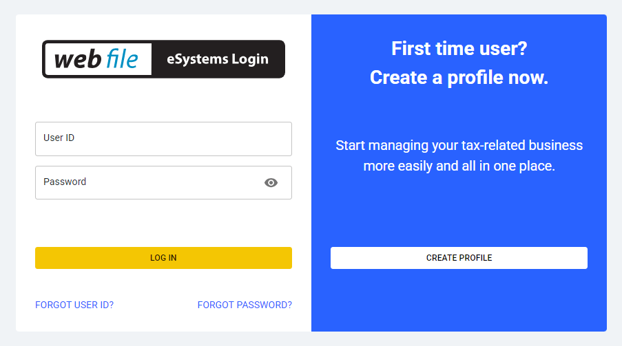 Texas Public Information Report: What It Is, Who Must File, and How to Submit It 1 Texas Comptroller WebFile login page