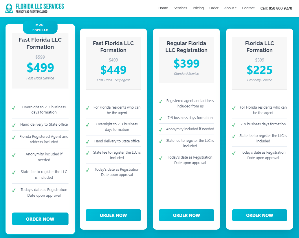 The 14 Best LLC Services in Florida (2026): Rankings, Pricing, and Tips 14 Swyft Filings LLC formation service pricing