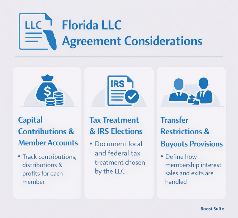 Free Florida LLC Operating Agreement: Guide + Template Download 1 Florida LLC operating agreement provisions