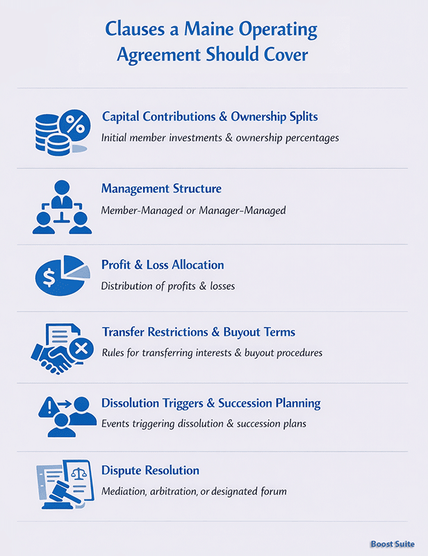 Maine LLC Operating Agreement: Why State Law Requires One (+ Free Template) 1 LegalZoom LLC formation service pricing
