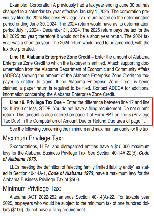 Alabama LLC Annual Report and Form PPT (2026 Guide) 2 Alabama Form PPT filing steps