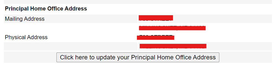 How to File a Maine LLC Annual Report by June 1, 2026 4 Confirming or updating a Maine LLC principal office address