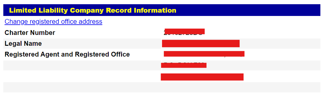 How to File a Maine LLC Annual Report by June 1, 2026 3 Verifying Maine LLC registered agent information during annual report filing