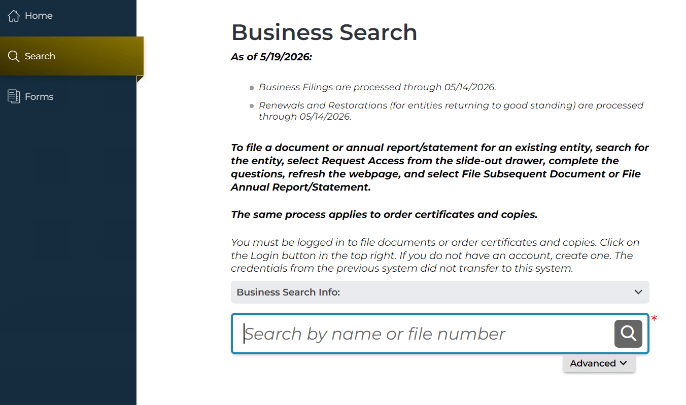 Michigan LLC Annual Statement: $25 with LARA (2026) 2 Searching for a Michigan LLC by name or entity ID in MiBusiness Registry