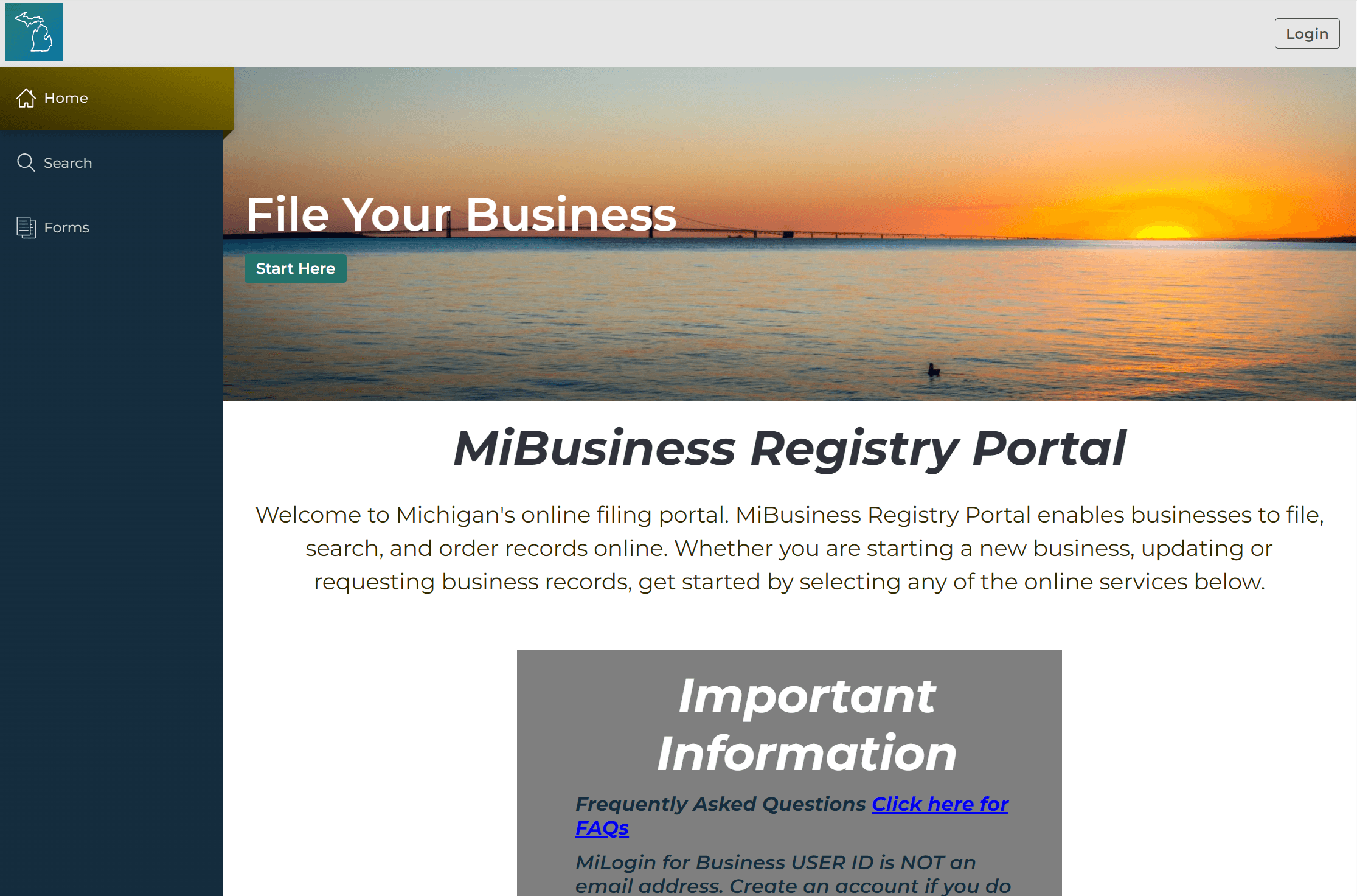 Michigan LLC Annual Statement: $25 with LARA (2026) 1 Signing in to the Michigan MiBusiness Registry portal with a MiLogin account
