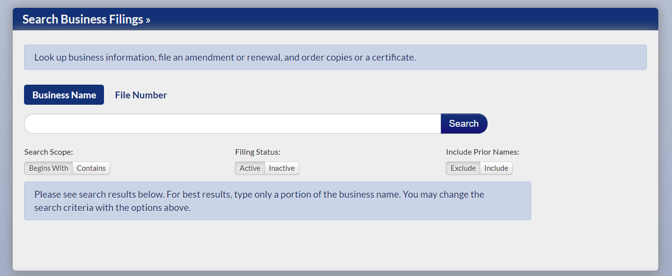 Minnesota LLC Annual Report: $0 to File, Due December 31 2 Searching for a Minnesota LLC by business name or file number